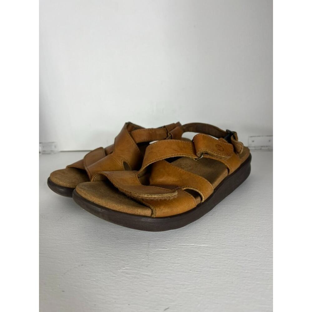 SAS Shoes Huggy Sandals Adjustable Caramel Tripad Comfort Brown Women's Size 9 - Picture 5 of 14